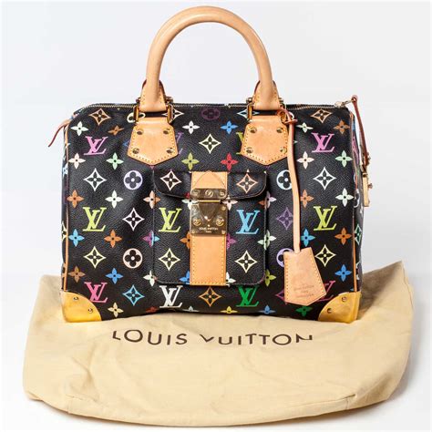 louis vuitton speedy 30 multicolor black|Louis Vuitton Multicolore Monogram Collection: Your Guide.